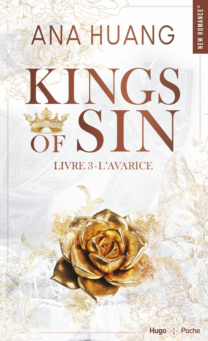 Couverture : KINGS OF SIN - TOME 03 - VERSION FRANCAISE - L'AVARICE