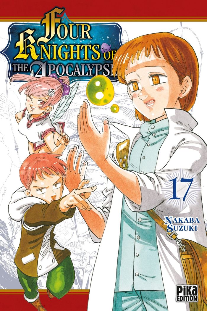 Couverture du livre « Four knights of the apocalypse » de Nakaba Suzuki, librairie Les Contes Infusés à Corte