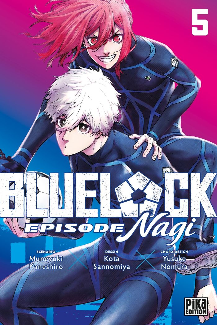 Couverture du livre « Blue lock : épisode Nagi » de Muneyuki Kaneshiro, librairie Les Contes Infusés à Corte