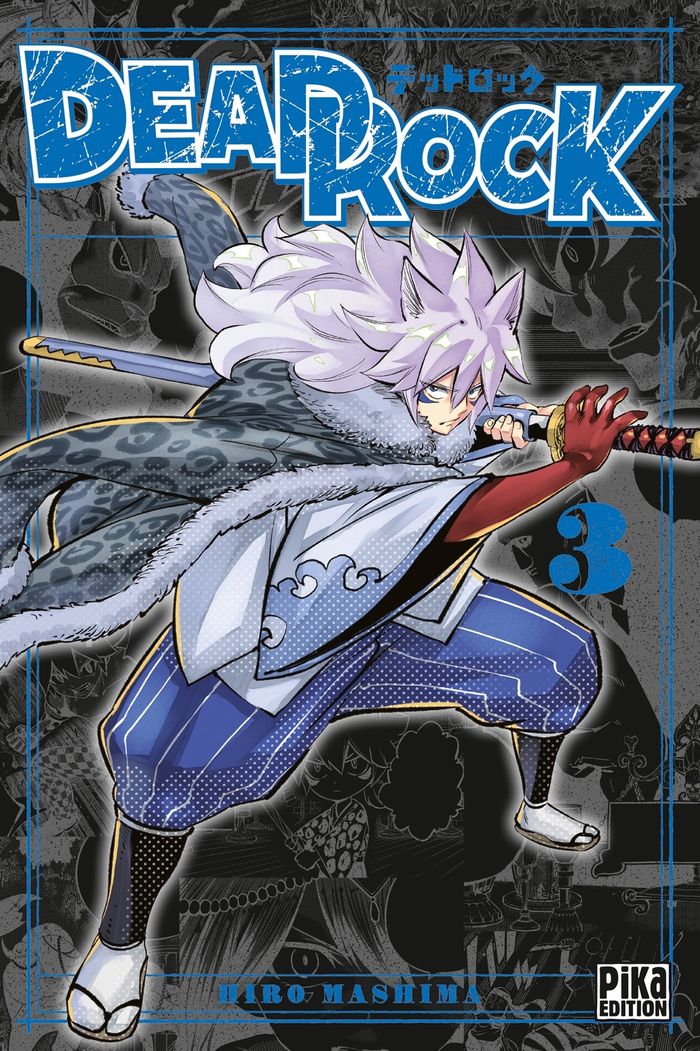 Couverture du livre « Dead rock » de Hiro Mashima, librairie Les Contes Infusés à Corte