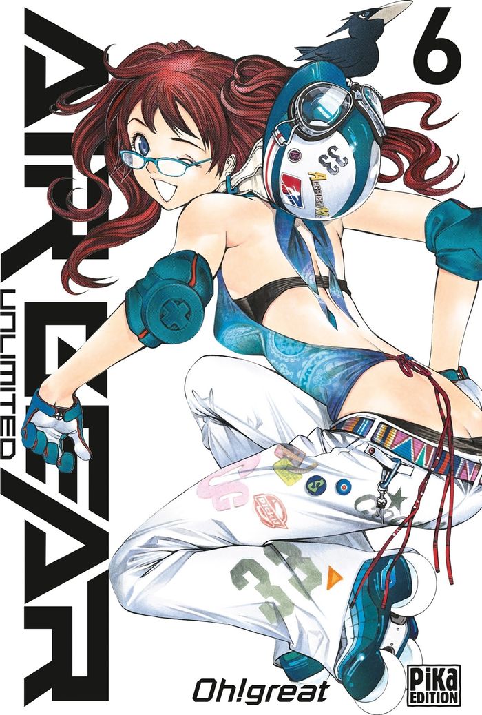 Couverture du livre « Air gear : unlimited » de Gureito Ō, librairie Les Contes Infusés à Corte