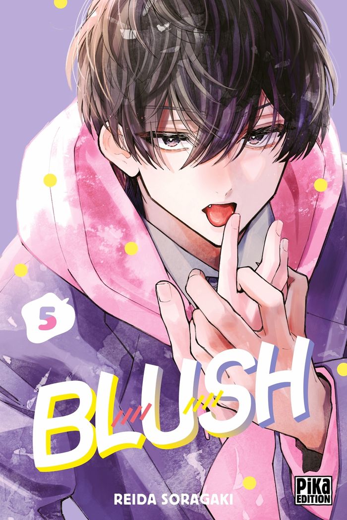Couverture du livre « Blush » de Reida Soragaki, librairie Les Contes Infusés à Corte