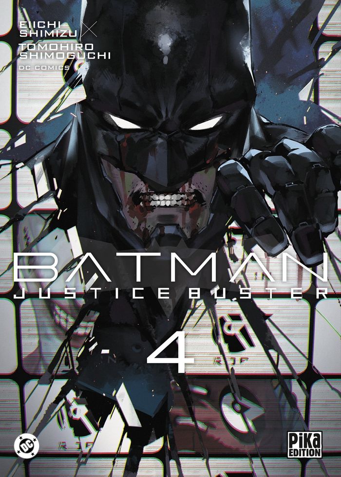 Couverture du livre « Batman justice buster » de Eiichi Shimizu, librairie Les Contes Infusés à Corte