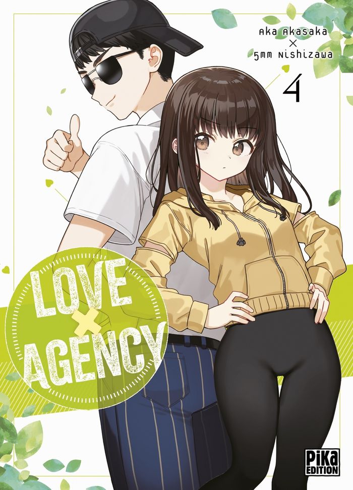 Couverture du livre « Love agency » de Aka Akasaka, librairie Les Contes Infusés à Corte