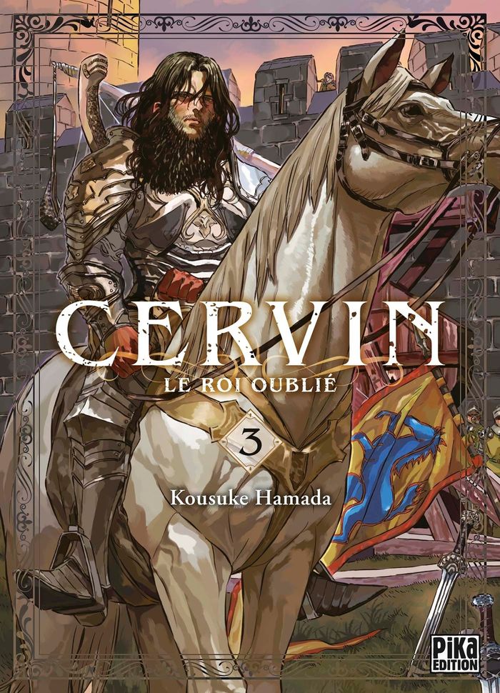 Couverture du livre « Cervin : le roi oublié » de Kōsuke Hamada, librairie Les Contes Infusés à Corte