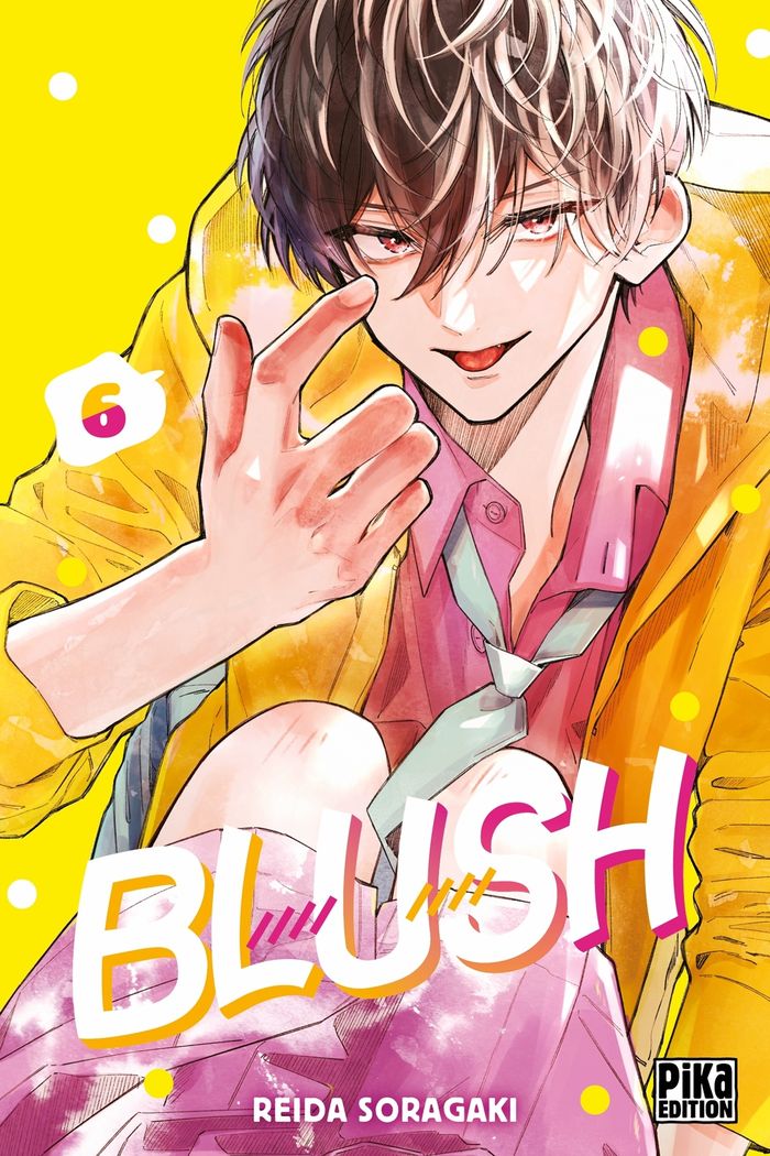 Couverture du livre « Blush » de Reida Soragaki, librairie Les Contes Infusés à Corte