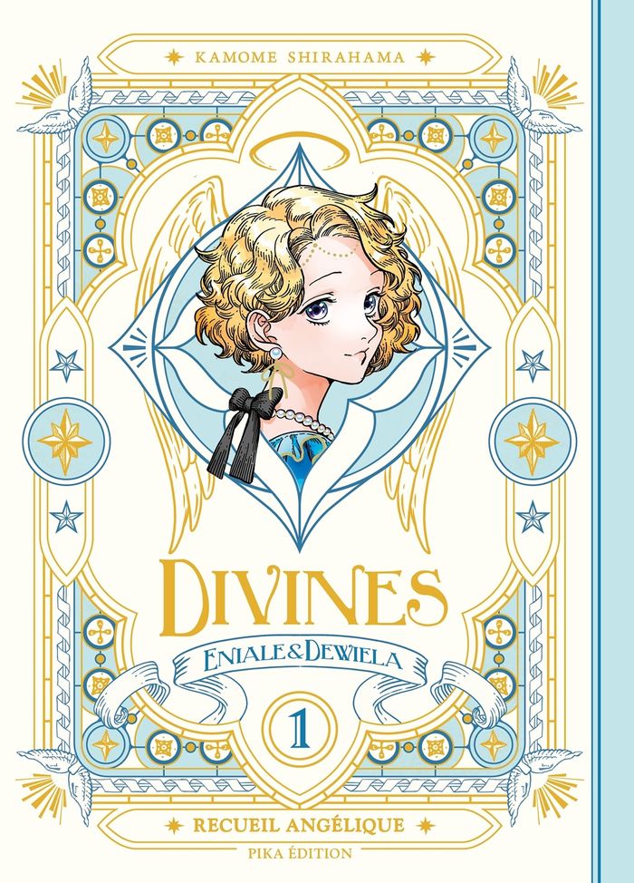 Couverture du livre « Recueil angélique » de Kamome Shirahama, librairie Les Contes Infusés à Corte