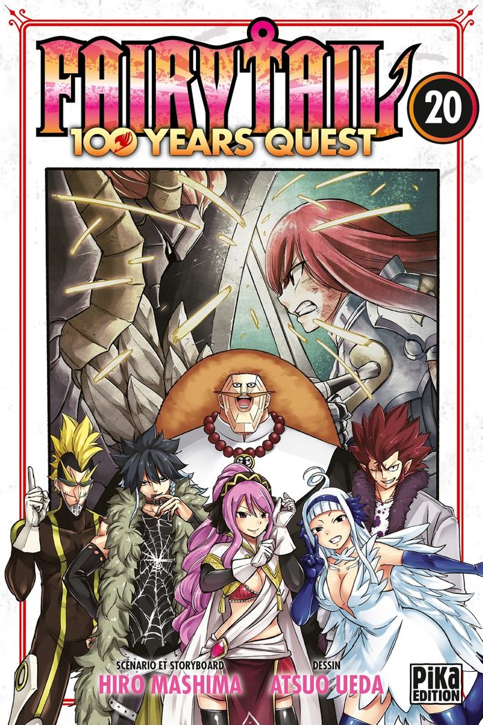 Couverture du livre « Fairy tail : 100 years quest » de Hiro Mashima, librairie Les Contes Infusés à Corte