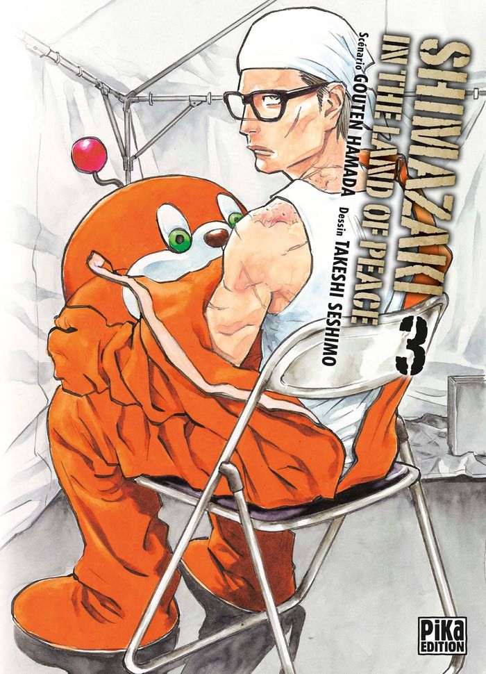 Couverture du livre « Shimazaki in the land of peace » de Gōten Hamada, librairie Les Contes Infusés à Corte