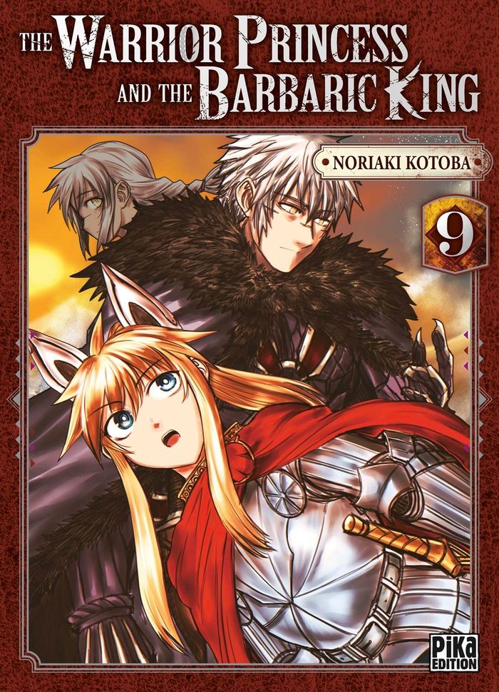 Couverture du livre « The Warrior Princess and the Barbaric King », librairie Les Contes Infusés à Corte