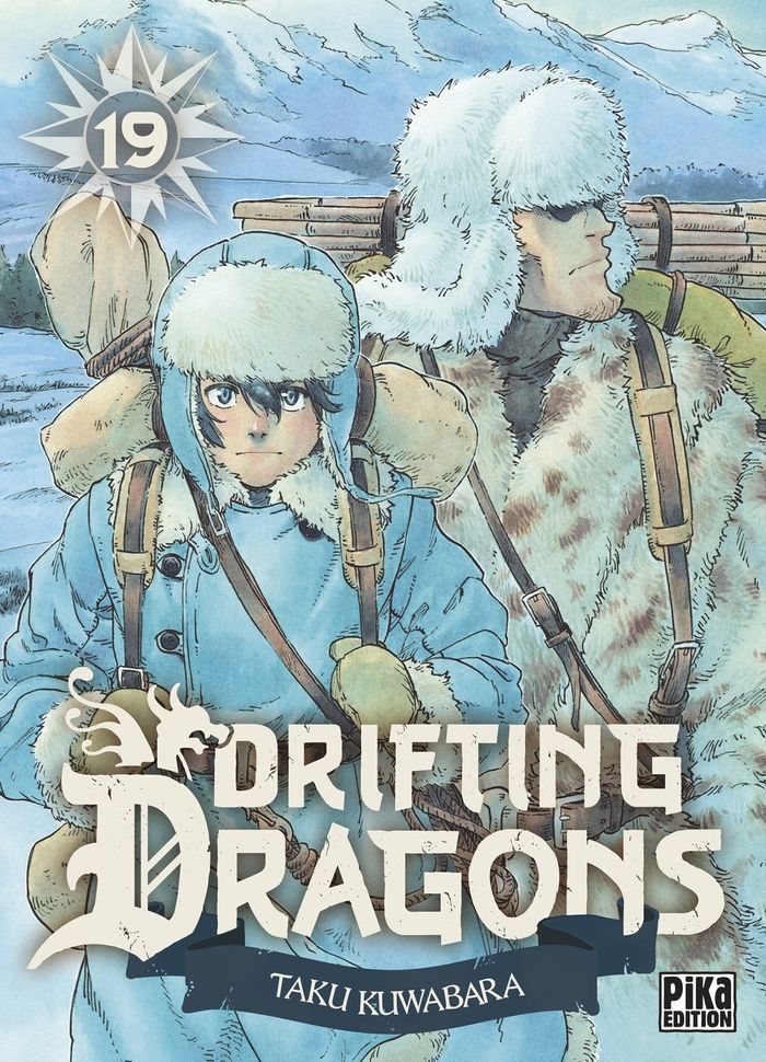 Couverture du livre « Drifting dragons » de Taku Kuwabara, librairie Les Contes Infusés à Corte
