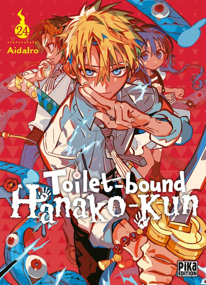 Couverture du livre « TOILET-BOUND HANAKO-KUN T24 » de Aidairo, librairie Les Contes Infusés à Corte