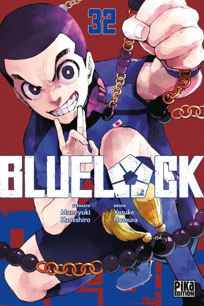 Couverture du livre « BLUE LOCK T32 », librairie Les Contes Infusés à Corte
