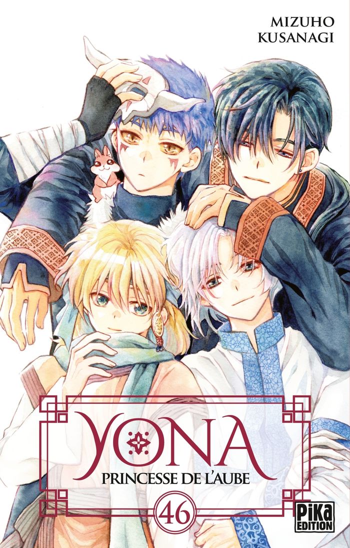 Couverture du livre « Yona, Princesse de l'Aube » de Mizuho Kusanagi, librairie Les Contes Infusés à Corte