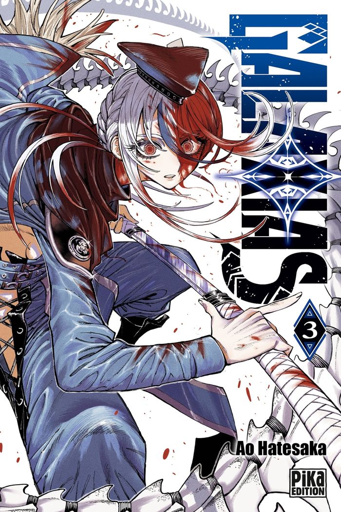 Couverture du livre « GALAXIAS T03 » de Hatesaka Ao, librairie Les Contes Infusés à Corte