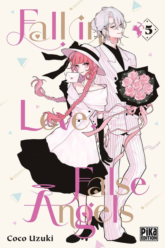 Couverture du livre « FALL IN LOVE, FALSE ANGELS T05 » de Coco Uzuki, librairie Les Contes Infusés à Corte