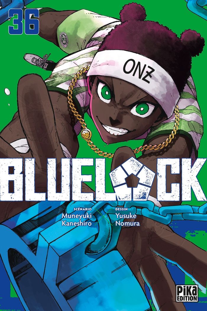 Couverture du livre « BLUE LOCK T36 », librairie Les Contes Infusés à Corte