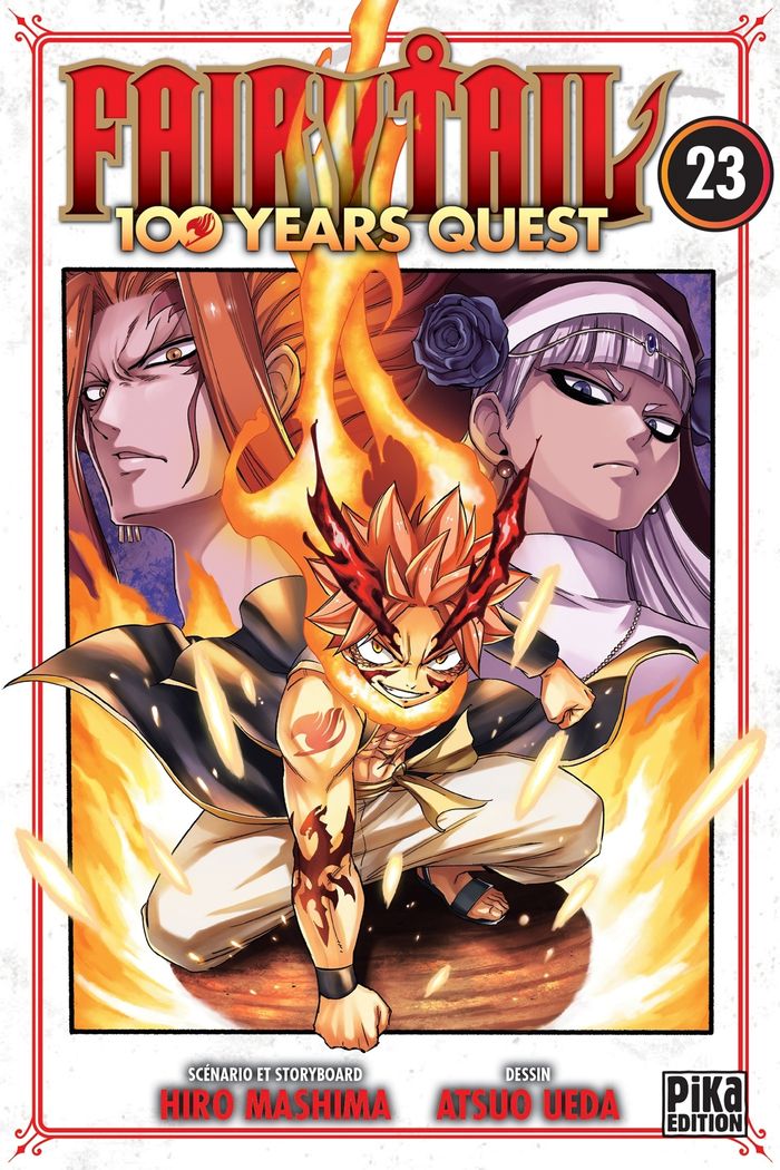 Couverture du livre « FAIRY TAIL - 100 YEARS QUEST T23 », librairie Les Contes Infusés à Corte
