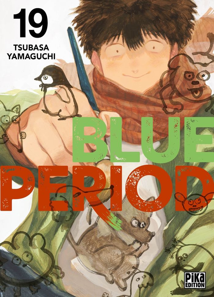 Couverture du livre « BLUE PERIOD T19 » de Tsubasa Yamaguchi, librairie Les Contes Infusés à Corte