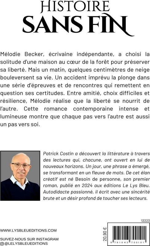 Quatrième de couverture de « Histoire sans fin : roman »