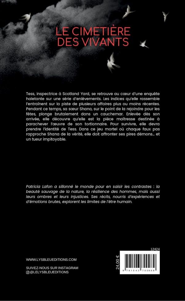 Quatrième de couverture de « Le cimetière des vivants : roman »