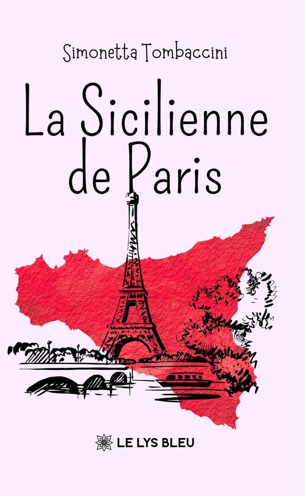 Couverture du livre « La Sicilienne de Paris : roman », librairie Les Contes Infusés à Corte