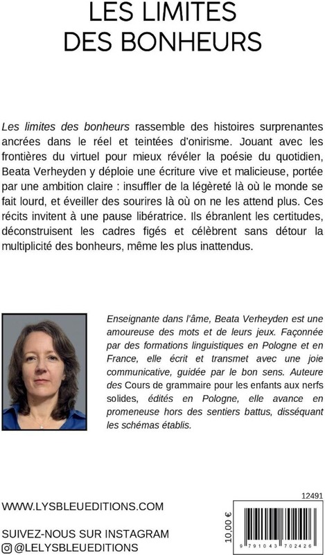 Quatrième de couverture de « Les limites des bonheurs »