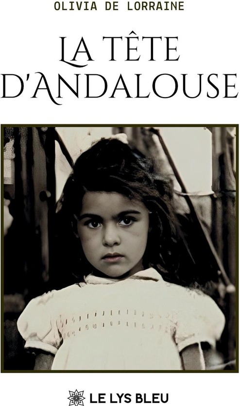 Couverture du livre « La tête d'Andalouse : roman » de Olivia de Lorraine, librairie Les Contes Infusés à Corte