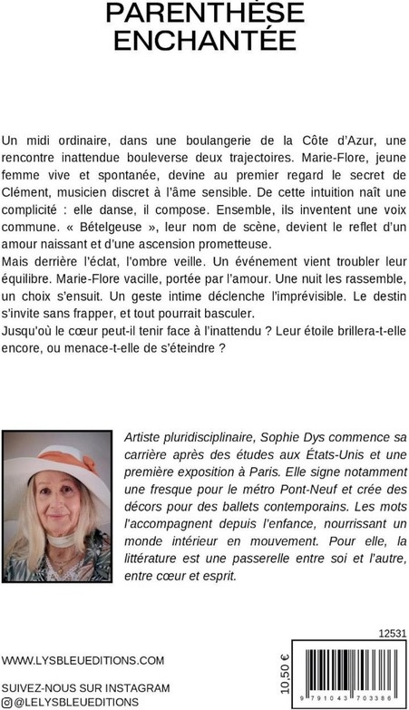 Quatrième de couverture de « Parenthèse enchantée : roman »