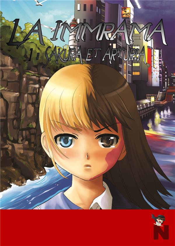 Couverture du livre « LA IMMRAMA - 1 : SAKURA ET ARTURIA » de Joren Eden, librairie Les Contes Infusés à Corte