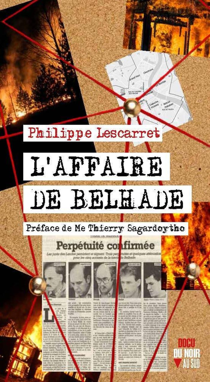 Couverture du livre « L'affaire de Belhade » de Philippe Lescarret, librairie Les Contes Infusés à Corte