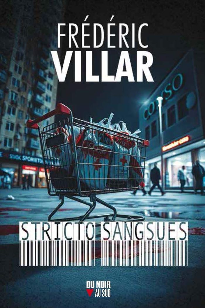 Couverture du livre « Stricto sangsues » de Frédéric Villar, librairie Les Contes Infusés à Corte