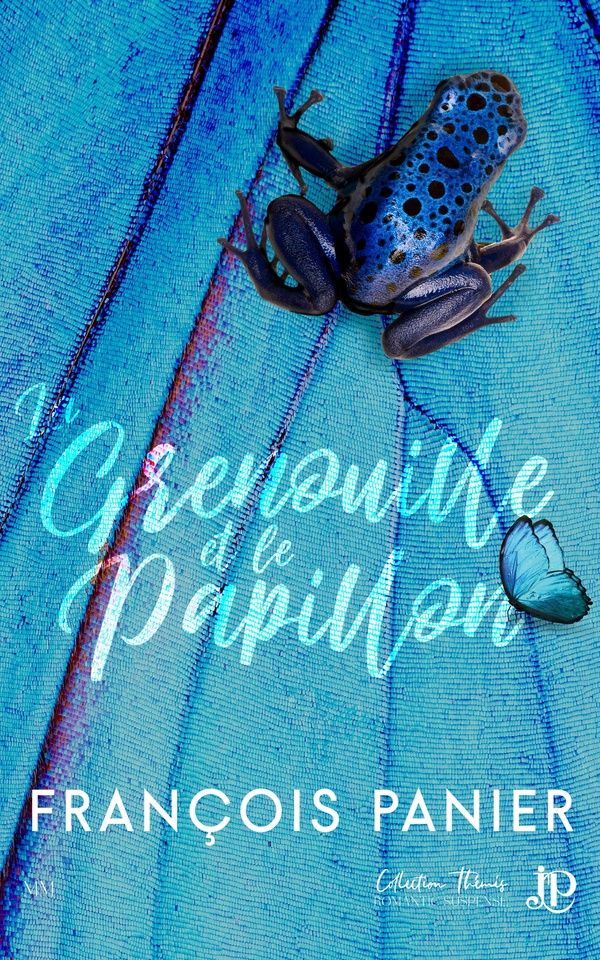 Couverture du livre « La grenouille et le papillon » de François Panier, librairie Les Contes Infusés à Corte