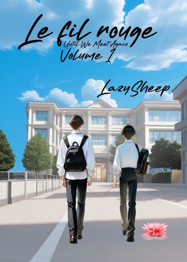 Couverture du livre « Le fil rouge : until we meet again » de Lazysheep, librairie Les Contes Infusés à Corte