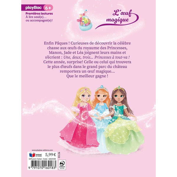 Quatrième de couverture de « L'oeuf magique »