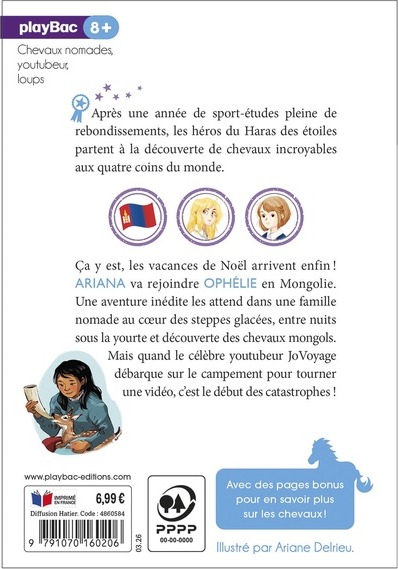 Quatrième de couverture de « Prisonnières de la neige »