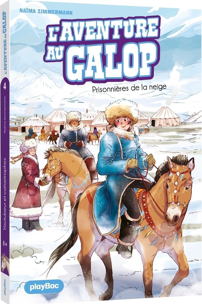 Couverture du livre « Prisonnières de la neige » de Naïma Zimmermann, librairie Les Contes Infusés à Corte