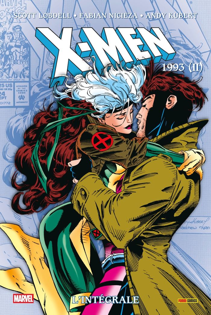 Couverture du livre « X-MEN : L'INTEGRALE 1993 (II) (T33) (NOUVELLE EDITION) » de Lobdell/nicieza, librairie Les Contes Infusés à Corte