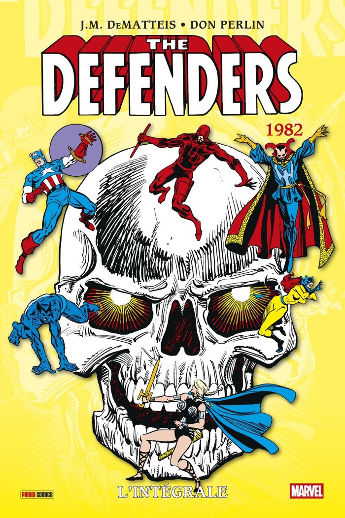Couverture du livre « DEFENDERS : L'INTEGRALE T10 (1982) » de Dematteis/gruenwald, librairie Les Contes Infusés à Corte