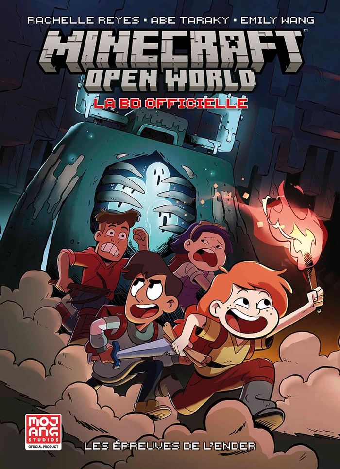Couverture du livre « MINECRAFT - OPEN WORLD : THE ENDER TRIALS », librairie Les Contes Infusés à Corte