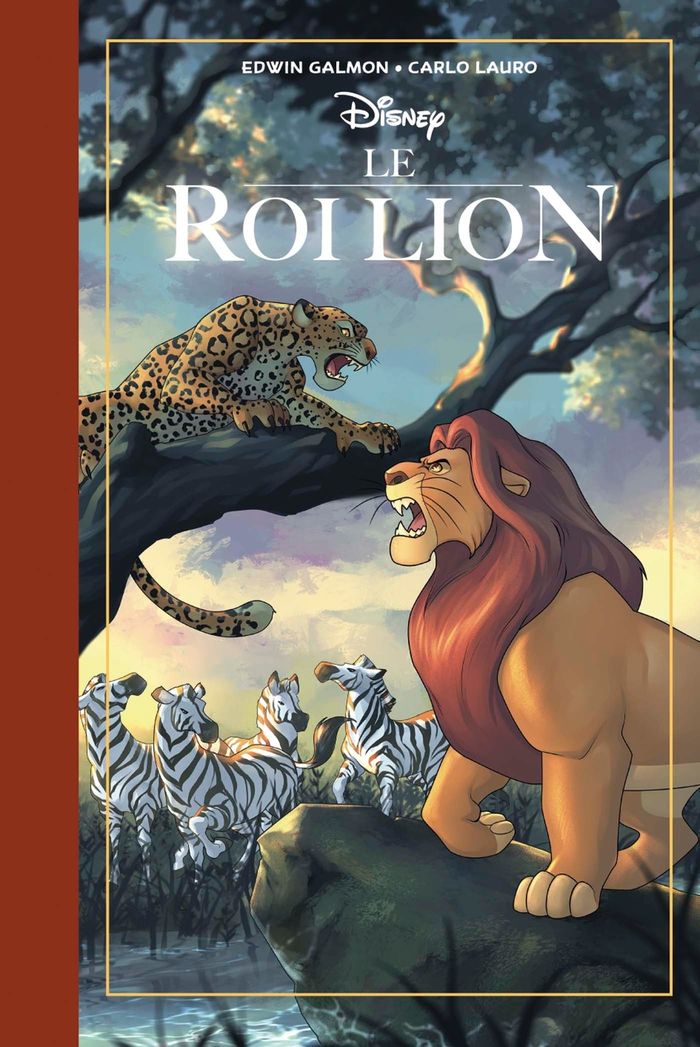 Couverture du livre « DISNEY HEROS : LE ROI LION - EDITION LIMITEE » de Edwin Galmon, librairie Les Contes Infusés à Corte