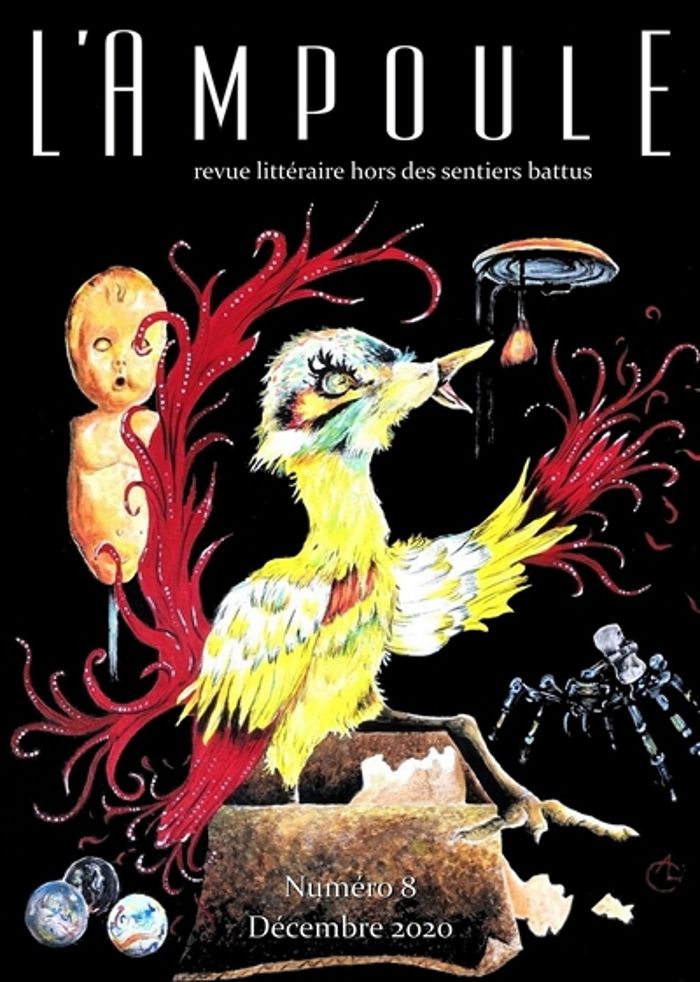 Couverture du livre « L'AMPOULE HORS-SERIE N 8 » de Liau/patris/dali, librairie Les Contes Infusés à Corte