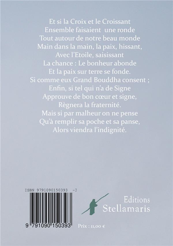 Quatrième de couverture de « ECUSSONS DE VERS AIN SEFRA »