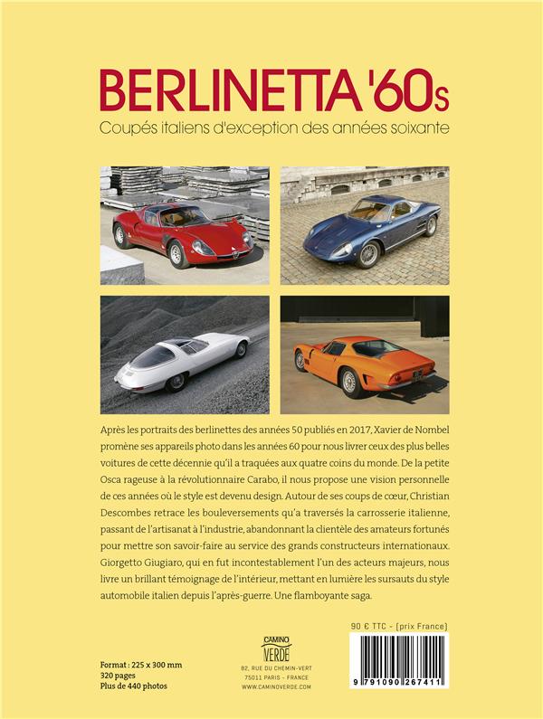 Quatrième de couverture de « LAUT02 - T02 - BERLINETTA '60S - COUPES ITALIENS D'EXCEPTION DES ANNEES 60 »