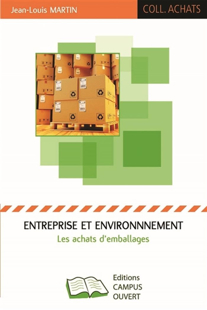 Couverture du livre « ENTREPRISE ET ENVIRONNEMENT - LES ACHATS D'EMBALLAGES » de Xxx, librairie Les Contes Infusés à Corte