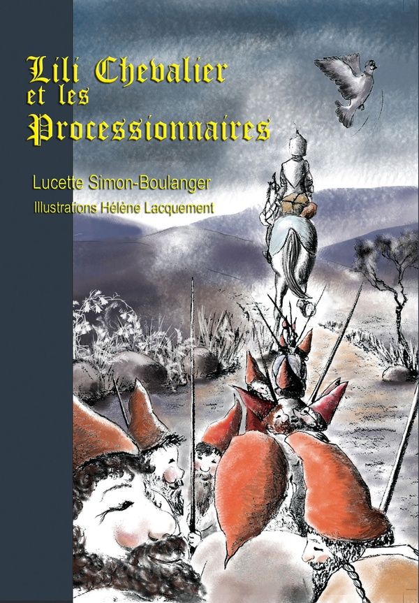 Couverture du livre « LILI CHEVALIER ET LES PROCESSIONNAIRES », librairie Les Contes Infusés à Corte