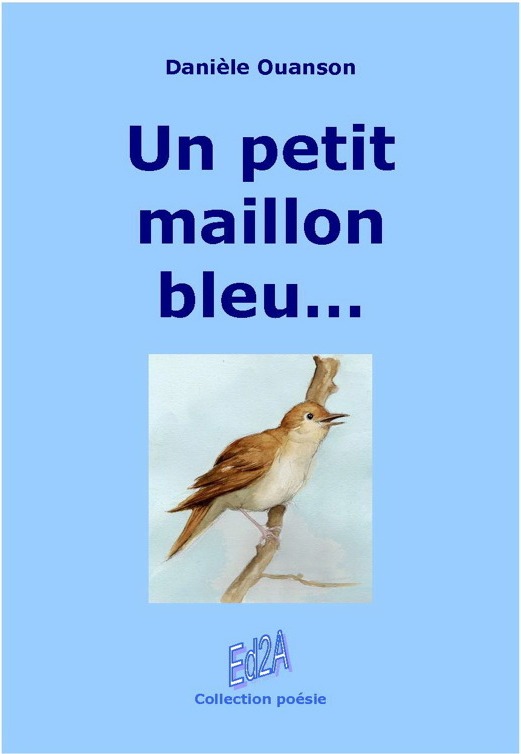 Couverture du livre « UN PETIT MAILLON BLEU... » de Daniele Ouanson, librairie Les Contes Infusés à Corte