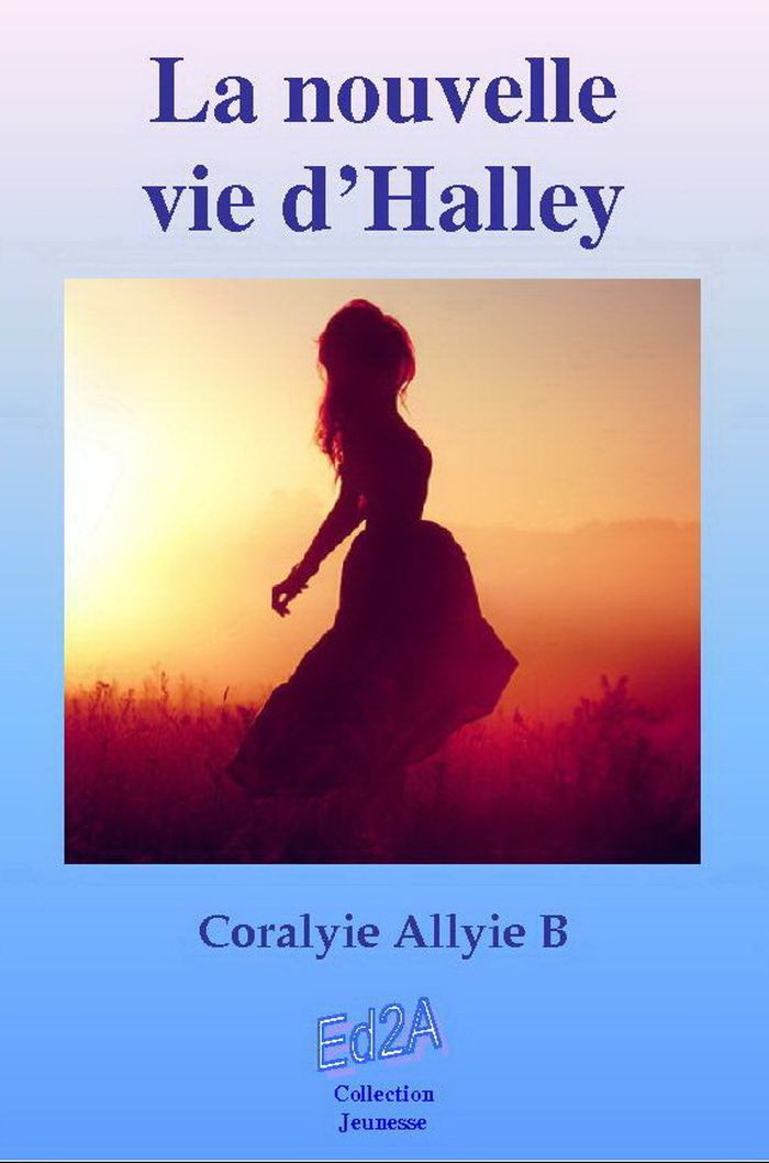 Couverture du livre « LA NOUVELLE VIE D'HALLEY », librairie Les Contes Infusés à Corte