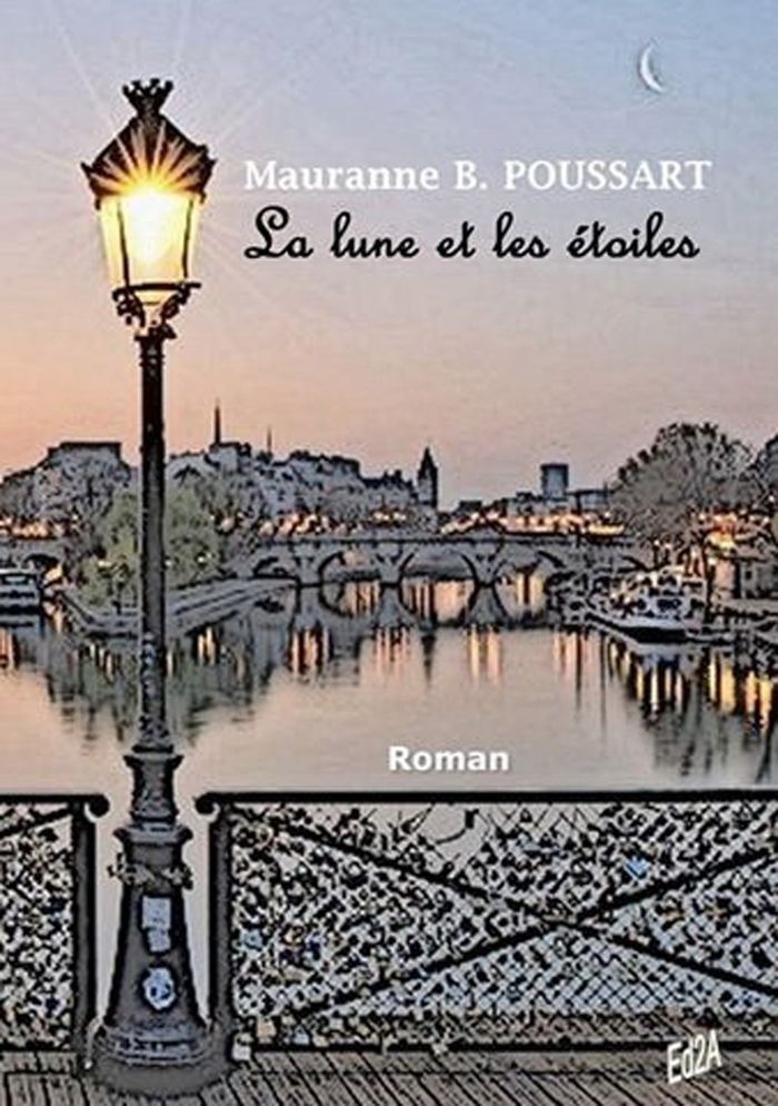 Couverture du livre « LA LUNE ET LES ETOILES » de B. Poussart Mauranne, librairie Les Contes Infusés à Corte