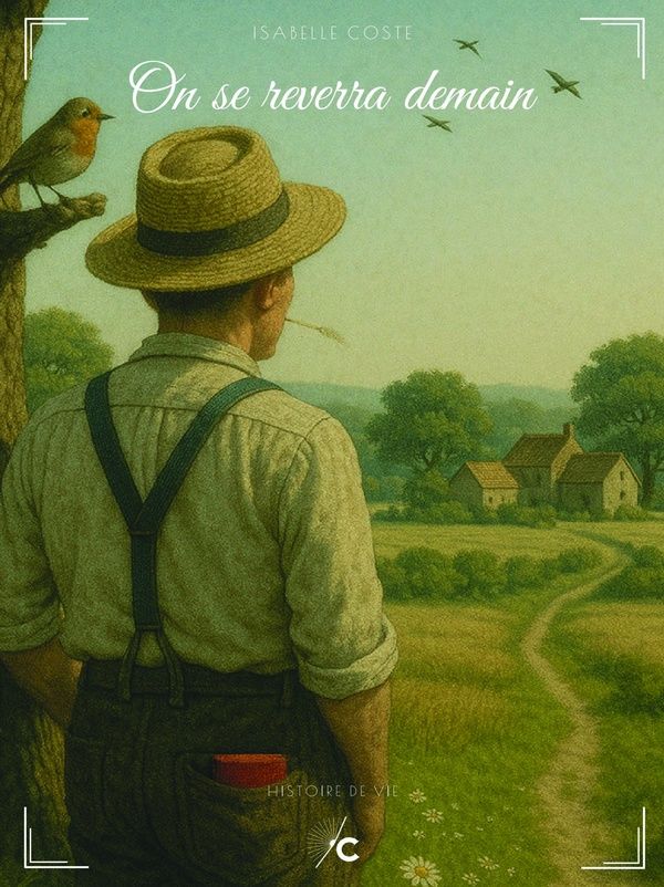 Couverture du livre « On se reverra demain : histoire de vie » de Isabelle Coste, librairie Les Contes Infusés à Corte